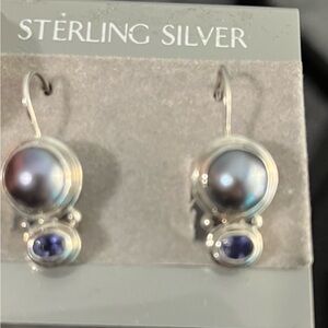 Sterling silver earrings